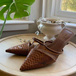 Charles & Keith Heeled Mules